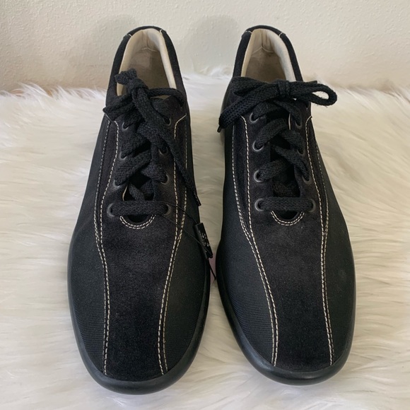 TOD’s Men’s shoes suede black size 9.5 - Picture 2 of 6